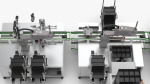 Automatic 8-Channel TR Component Integrated Assembly Line