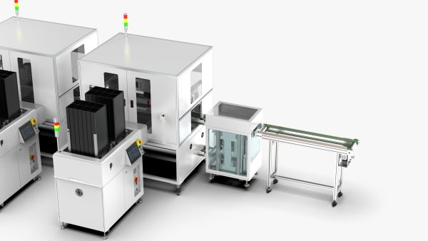 Automatic 8-Channel TR Component Integrated Assembly Line