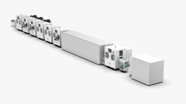 Automatic 8-Channel TR Component Integrated Assembly Line