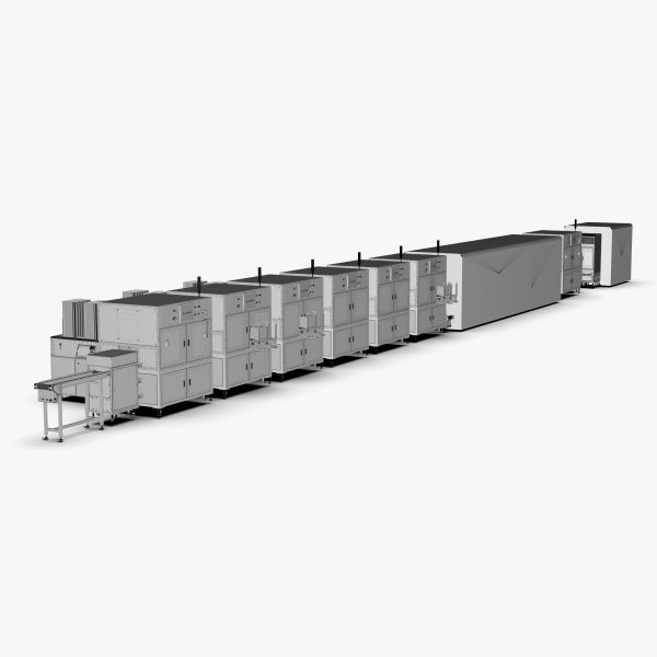 Automatic 8-Channel TR Component Integrated Assembly Line