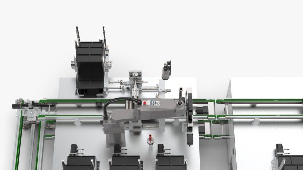 Automatic 8-Channel TR Component Integrated Assembly Line