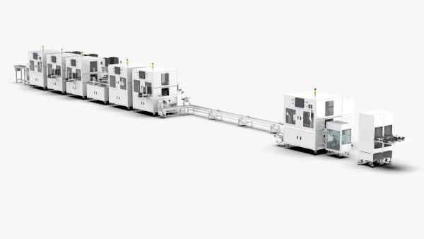 Automatic 8-Channel TR Component Integrated Assembly Line