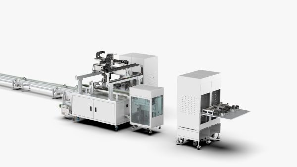 Automatic 8-Channel TR Component Integrated Assembly Line