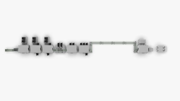 Automatic 8-Channel TR Component Integrated Assembly Line