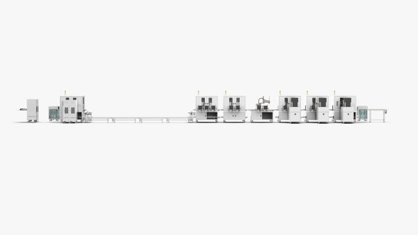 Automatic 8-Channel TR Component Integrated Assembly Line