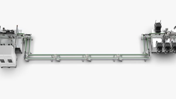 Automatic 8-Channel TR Component Integrated Assembly Line