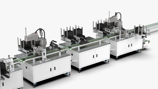 Automatic 8-Channel TR Component Integrated Assembly Line