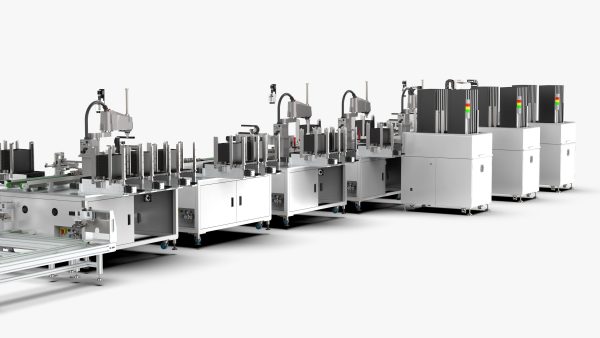 Automatic 8-Channel TR Component Integrated Assembly Line