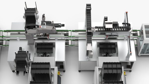 Automatic 8-Channel TR Component Integrated Assembly Line