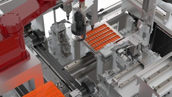Automatic Battery Arranging Machine
