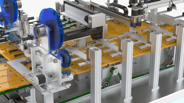 Automatic Battery Cover Assembly and Testing Machine