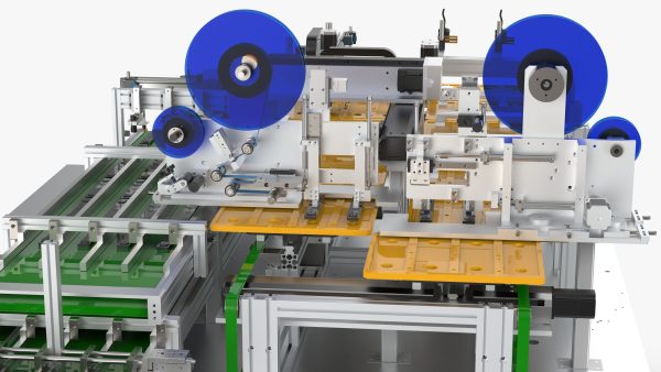 Automatic Battery Cover Assembly and Testing Machine