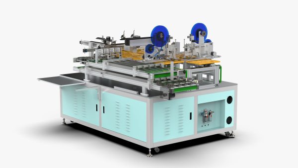 Automatic Battery Cover Assembly and Testing Machine