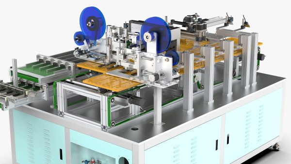 Automatic Battery Cover Assembly and Testing Machine