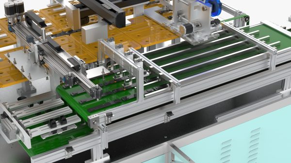 Automatic Battery Cover Assembly and Testing Machine