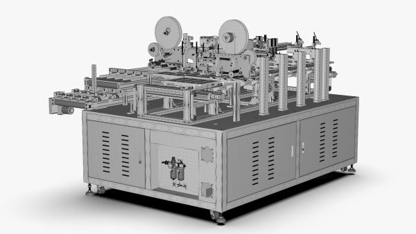 Automatic Battery Cover Assembly and Testing Machine