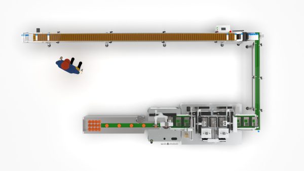 Automatic Candy Processing and Packaging Line