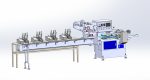 Automatic card issuing and packing machine