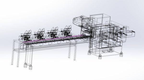 Automatic card issuing and packing machine