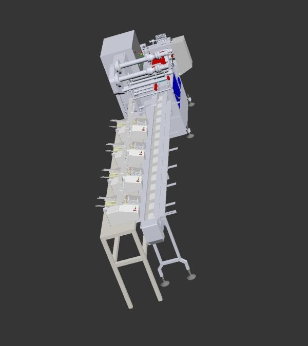Automatic card issuing and packing machine