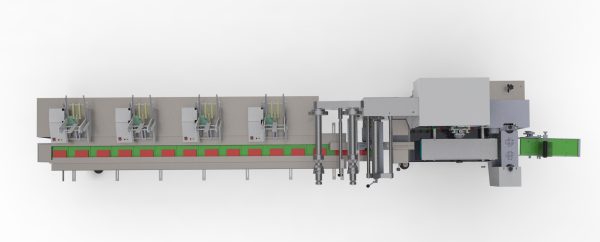 Automatic card issuing and packing machine