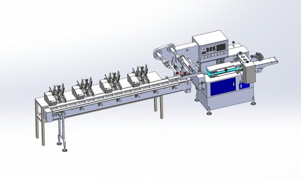 Automatic card issuing and packing machine