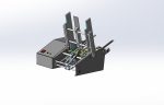 Automatic card issuing and packing machine