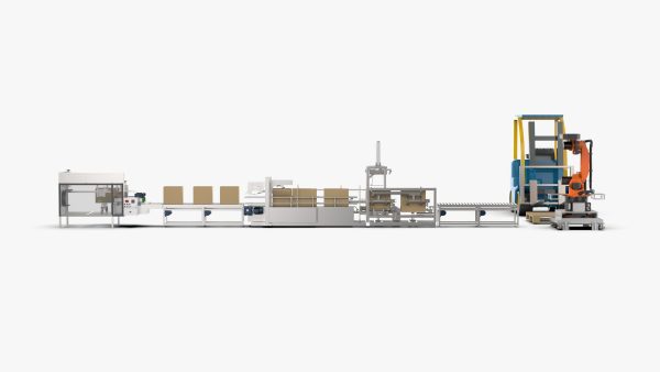 Automatic Carton Unpacking Packing and Palletizing Machine