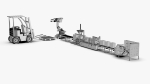 Automatic Carton Unpacking Packing and Palletizing Machine