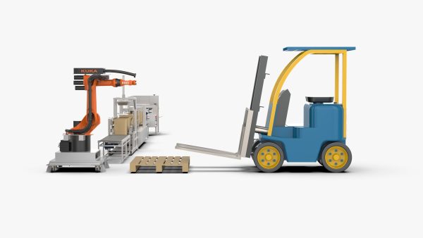 Automatic Carton Unpacking Packing and Palletizing Machine