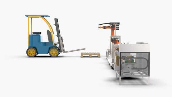 Automatic Carton Unpacking Packing and Palletizing Machine