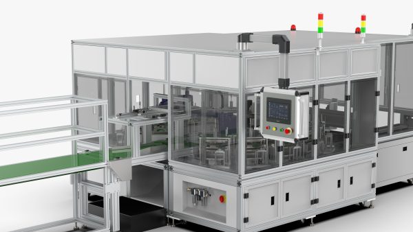 Automatic Circuit Board Robot Handling and Testing Machine
