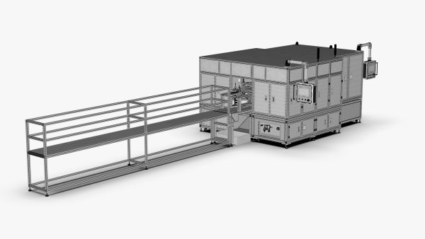 Automatic Circuit Board Robot Handling and Testing Machine