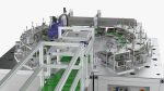 Automatic Circuit Board Robot Handling and Testing Machine