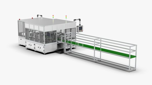 Automatic Circuit Board Robot Handling and Testing Machine