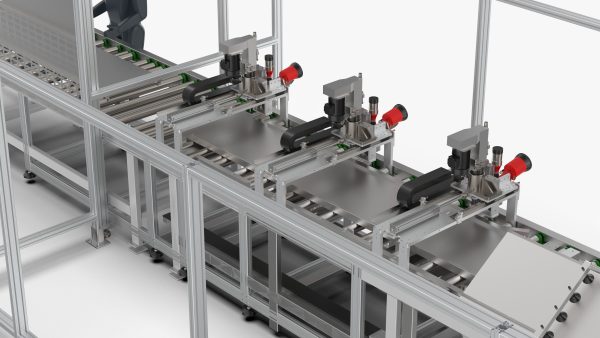Automatic Elevator Door Panel Assembly Line