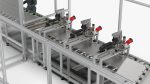 Automatic Elevator Door Panel Assembly Line