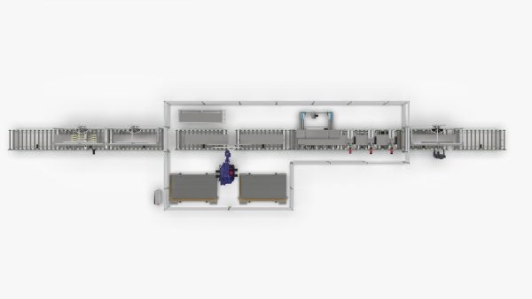 Automatic Elevator Door Panel Assembly Line