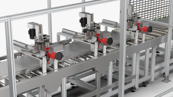 Automatic Elevator Door Panel Assembly Line