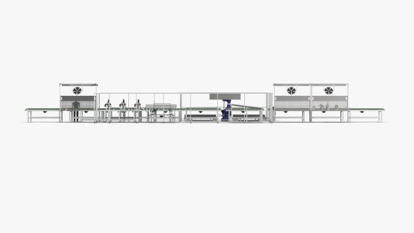 Automatic Elevator Door Panel Assembly Line