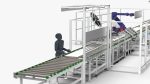 Automatic Elevator Door Panel Assembly Line