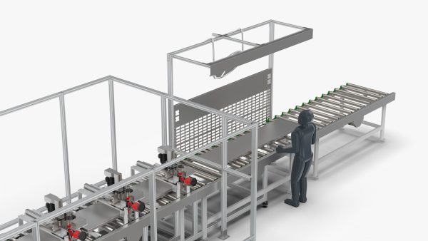 Automatic Elevator Door Panel Assembly Line