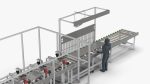 Automatic Elevator Door Panel Assembly Line