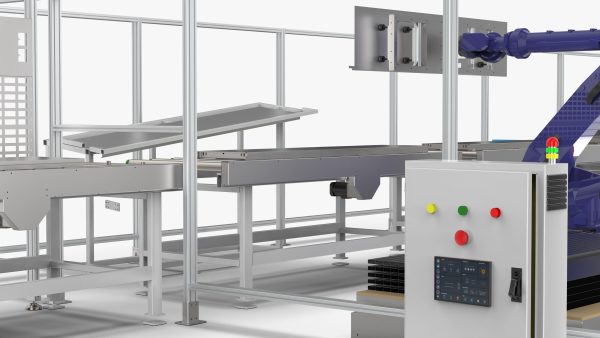 Automatic Elevator Door Panel Assembly Line