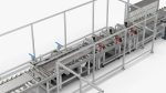 Automatic Elevator Door Panel Assembly Line