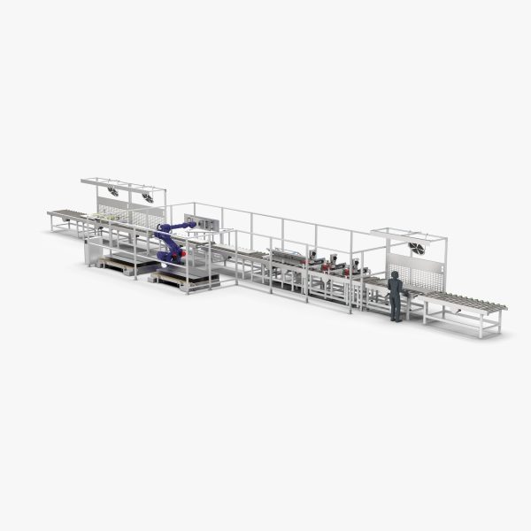 Automatic Elevator Door Panel Assembly Line