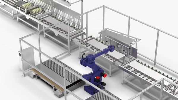 Automatic Elevator Door Panel Assembly Line