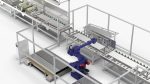 Automatic Elevator Door Panel Assembly Line
