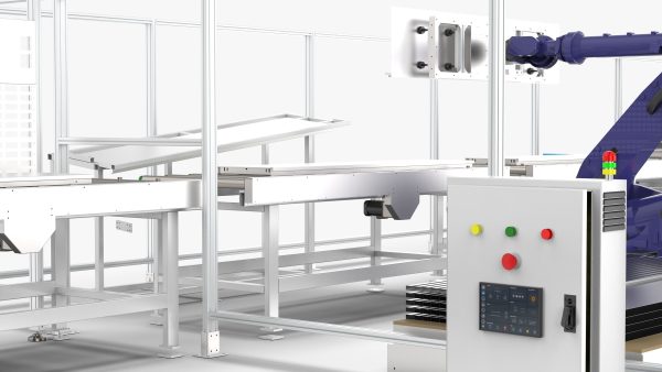 Automatic Elevator Door Panel Assembly Line