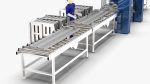 Automatic Elevator Door Panel Head Plate Welding Workstation